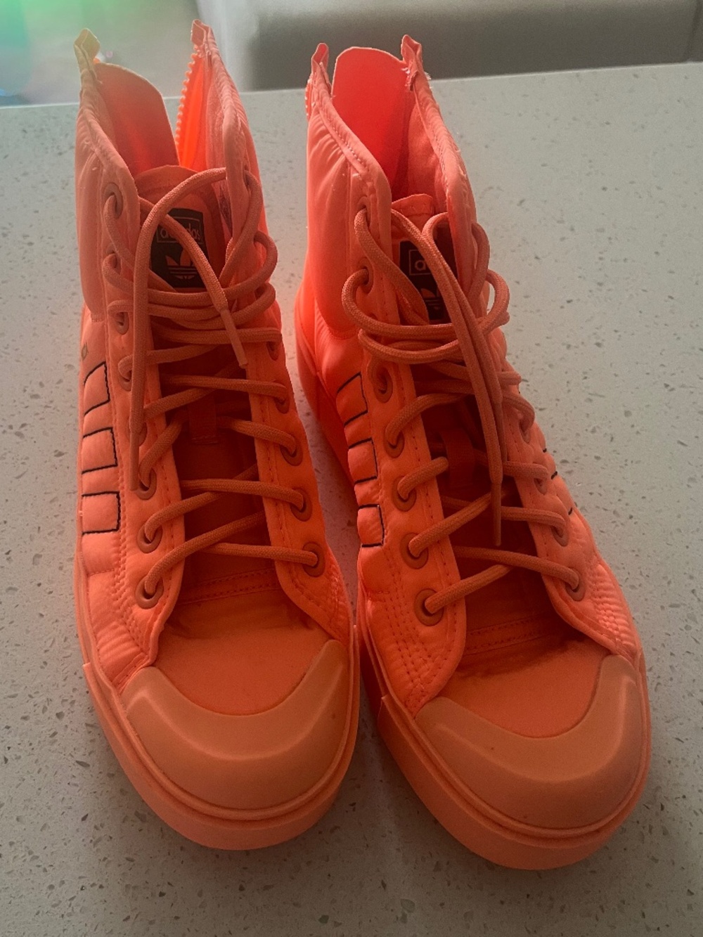 Adidas Neon Orange Sneaker